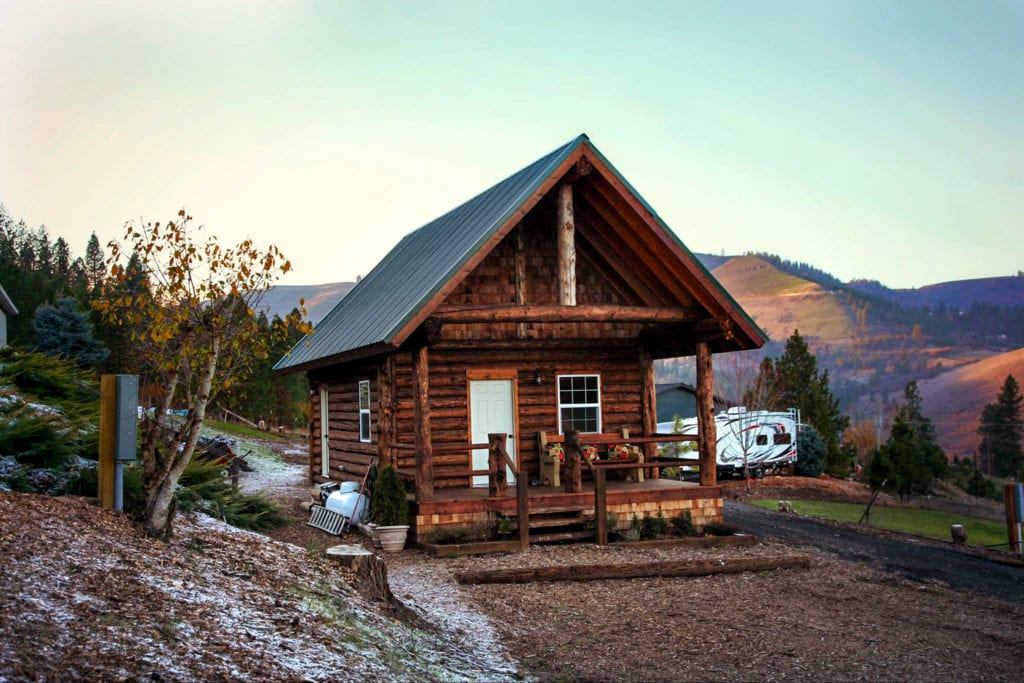 Yellow Rose Cabin Pleasant Valley Log Homes